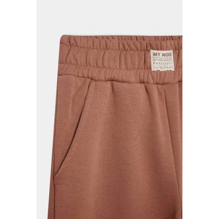 D3206 Standart Fit Beli Paçası Lastikli Jogger Eşofman Altı