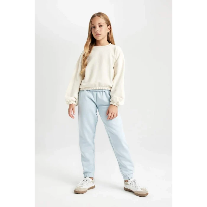 D3206 Standart Fit Beli Paçası Lastikli Jogger Eşofman Altı