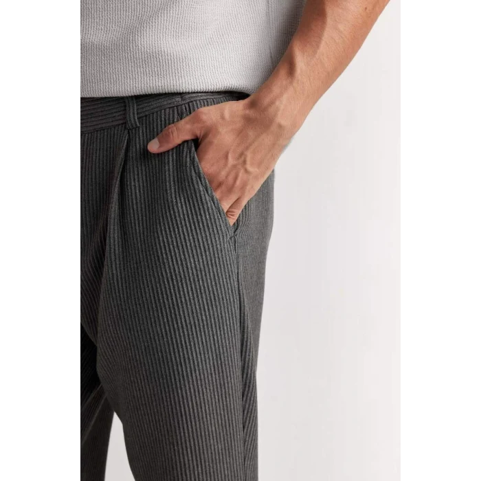 D3704 Tailored Regular Fit Düz Paça Pantolon