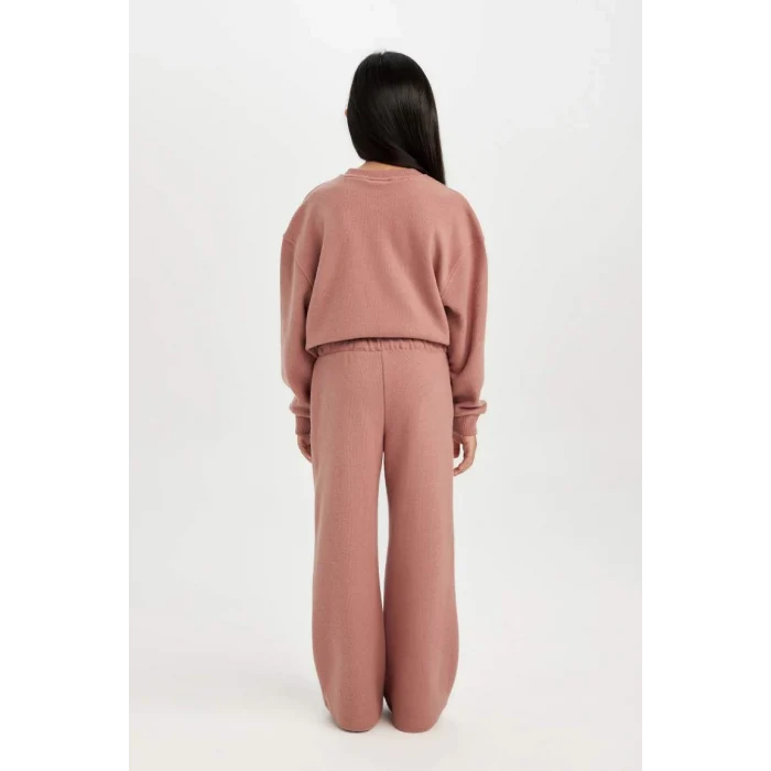 D3974 Wide Leg Geniş Beli Lastikli Eşofman Altı