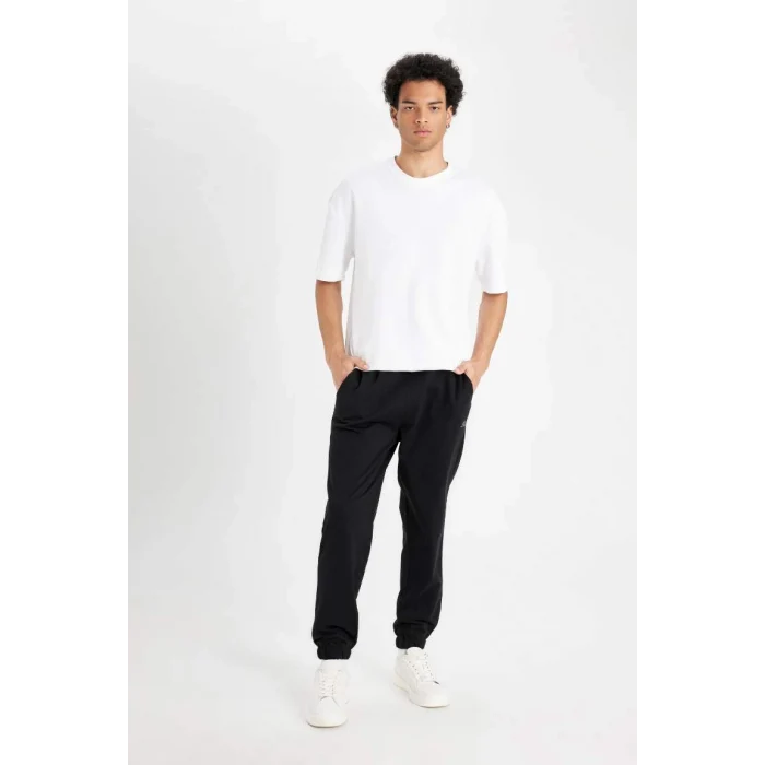 D4416 Regular Fit Cepli Eşofman Altı