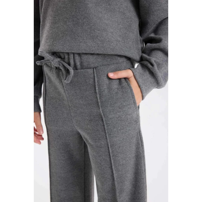 D4640 Wide Leg Geniş Bol Paça Eşofman Altı