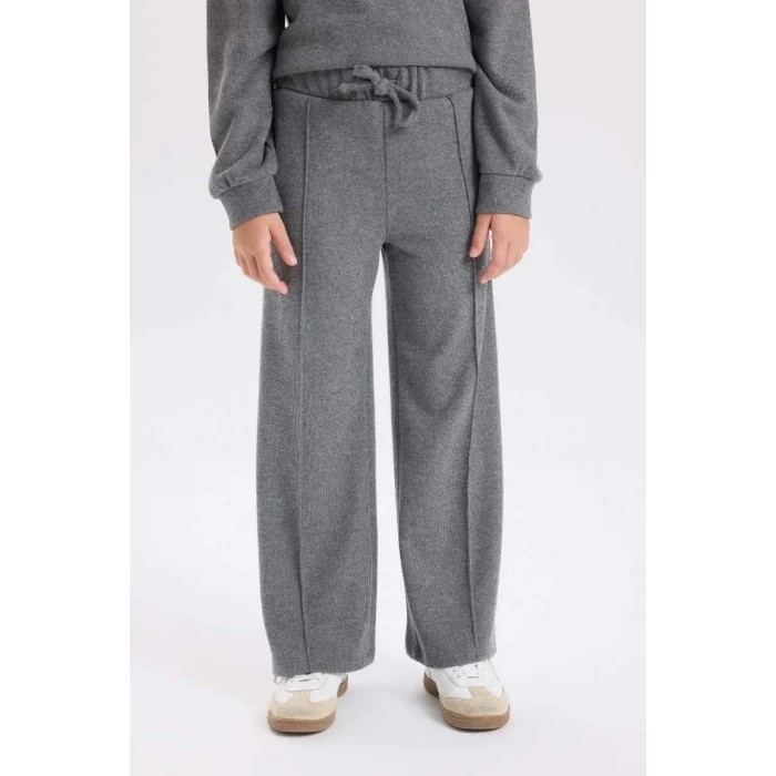 D4640 Wide Leg Geniş Bol Paça Eşofman Altı