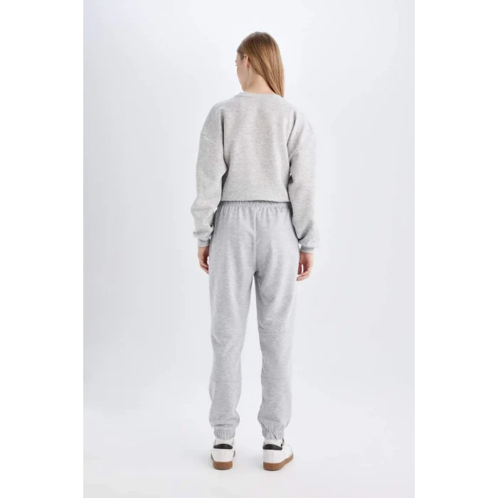 D6646 Cepli Uzun Boy Jogger Eşofman Altı
