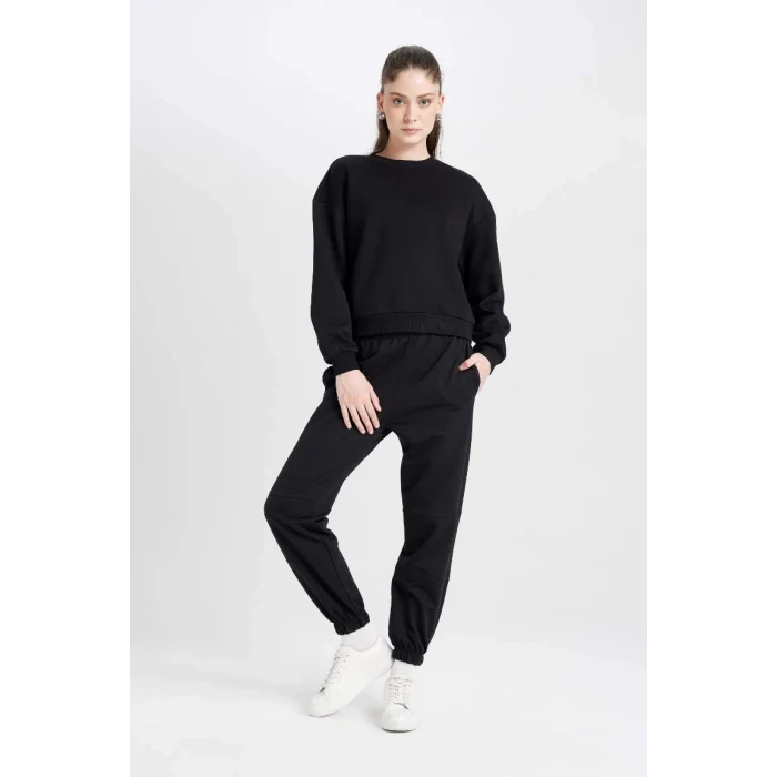 D6646 Cepli Uzun Boy Jogger Eşofman Altı