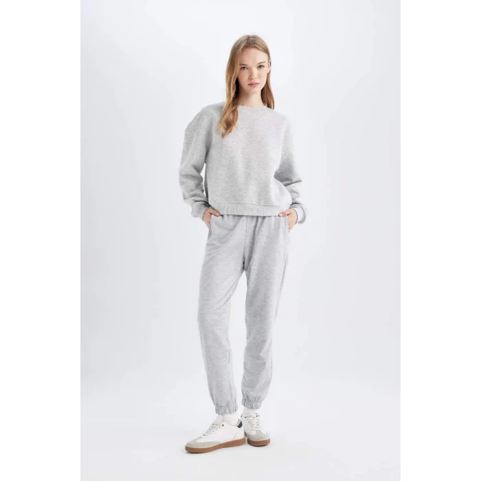 D6646 Cepli Uzun Boy Jogger Eşofman Altı
