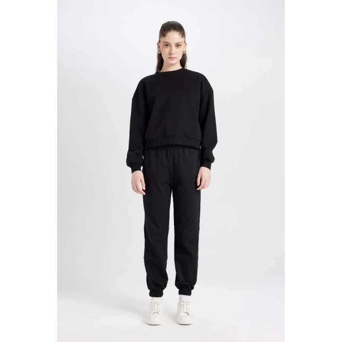 D6646 Cepli Uzun Boy Jogger Eşofman Altı