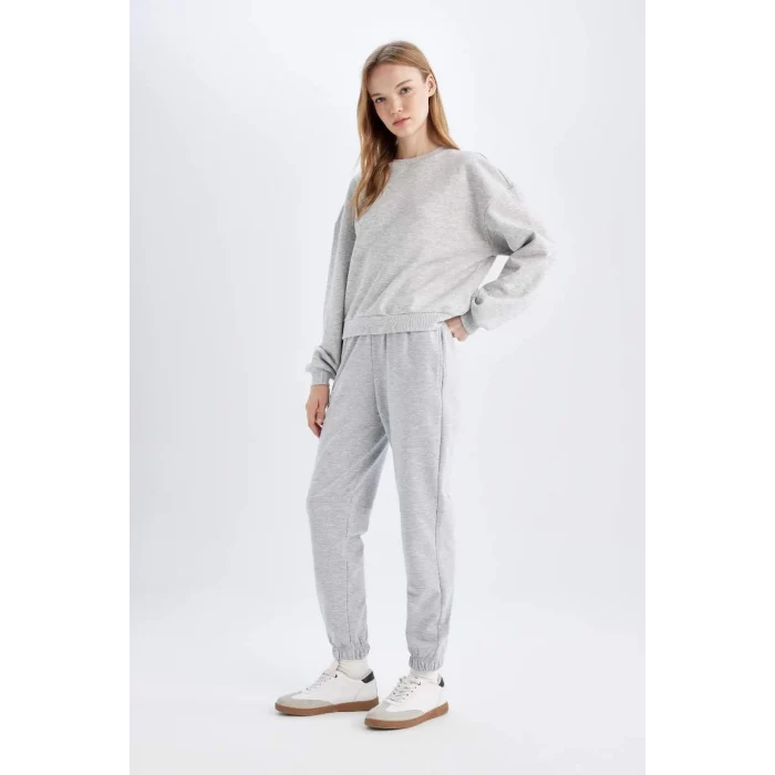 D6646 Cepli Uzun Boy Jogger Eşofman Altı