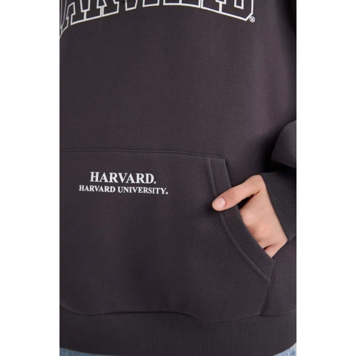 D7000 Harvard University Geniş Kalıp Sweatshirt