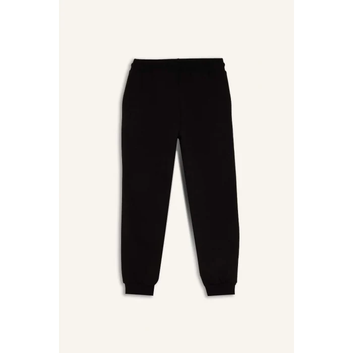 D8016 NBA Chicago Bulls Beli Paçası Lastikli Jogger Eşofman Altı