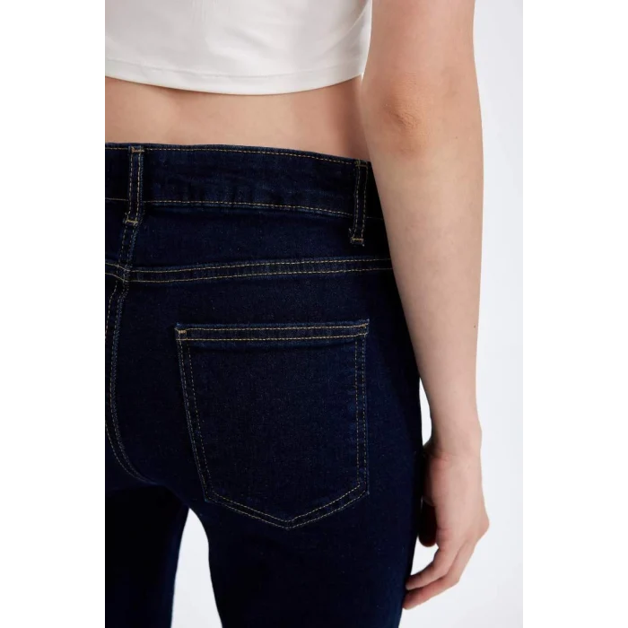 D8105 Mia Yüksek Bel Uzun Jean Pantolon