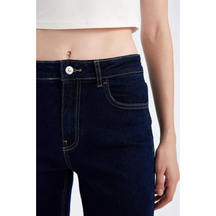 D8105 Mia Yüksek Bel Uzun Jean Pantolon