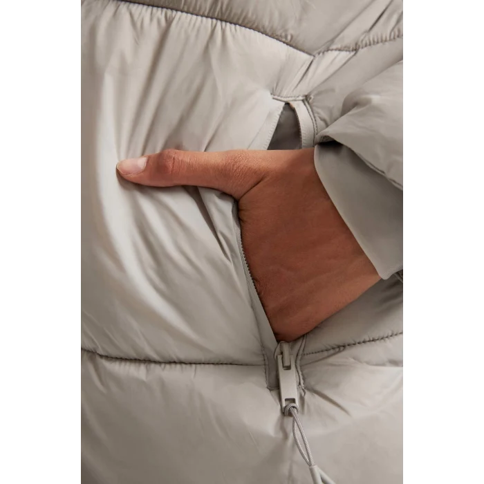 A7167 Su Geçirmez Relax Fit Kapüşonlu Mont