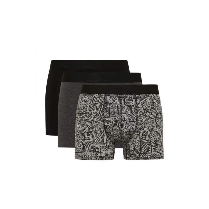 E0125 Regular Fit 3lü Boxer