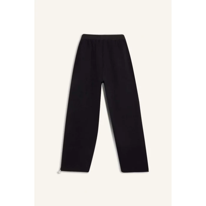 E0163 Coool Beli Lastikli Wide Leg Geniş Bol Paça Eşofman Altı