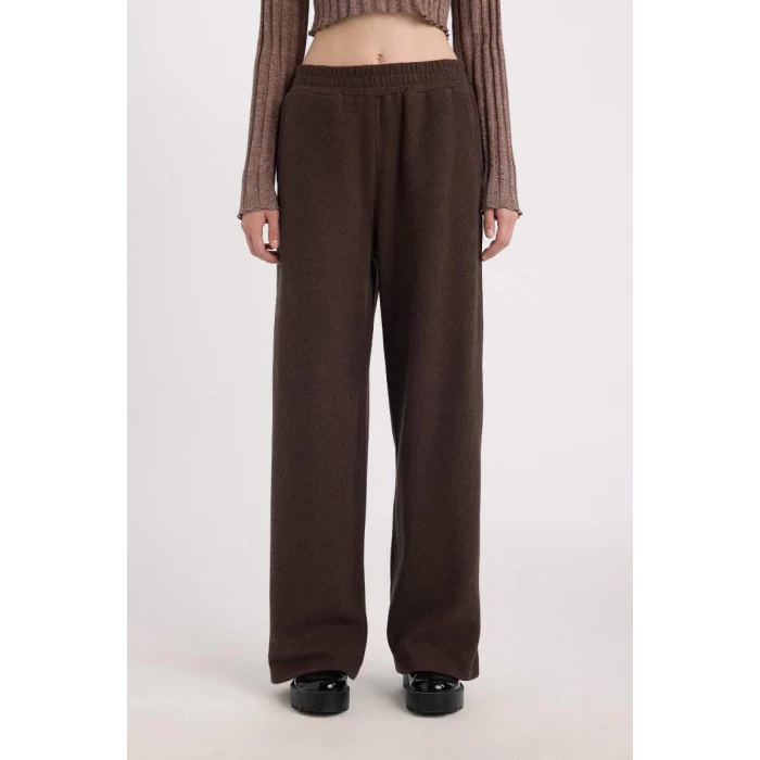 E0742 Wide Leg Cepli Eşofman Altı