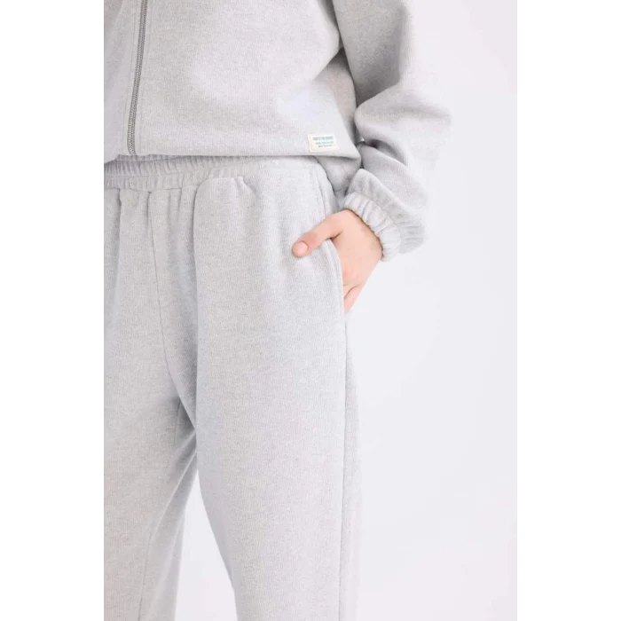 E1478 Coool Beli Paçası Lastikli Jogger Eşofman Alt