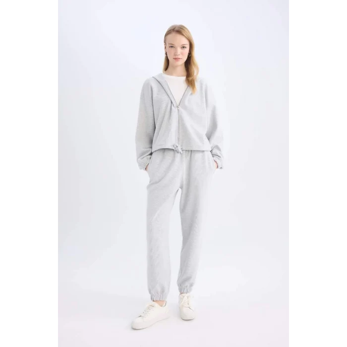 E1478 Coool Beli Paçası Lastikli Jogger Eşofman Alt