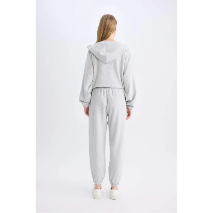 E1478 Coool Beli Paçası Lastikli Jogger Eşofman Alt