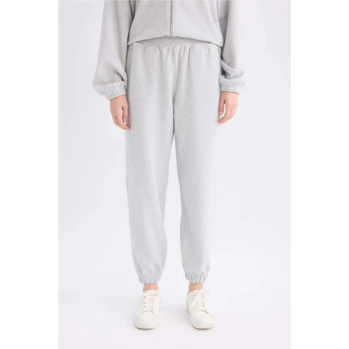 E1478 Coool Beli Paçası Lastikli Jogger Eşofman Alt