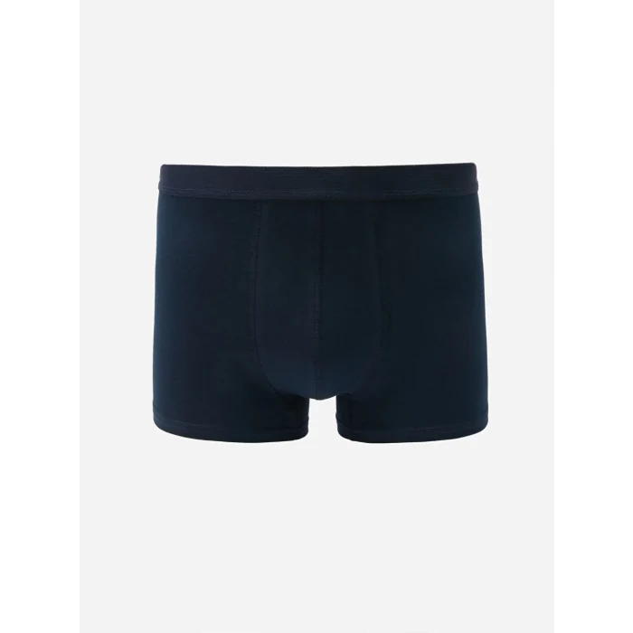 LC WAIKIKI Lacivert Standart Kalıp Pamuklu Esnek Erkek Boxer 3lü