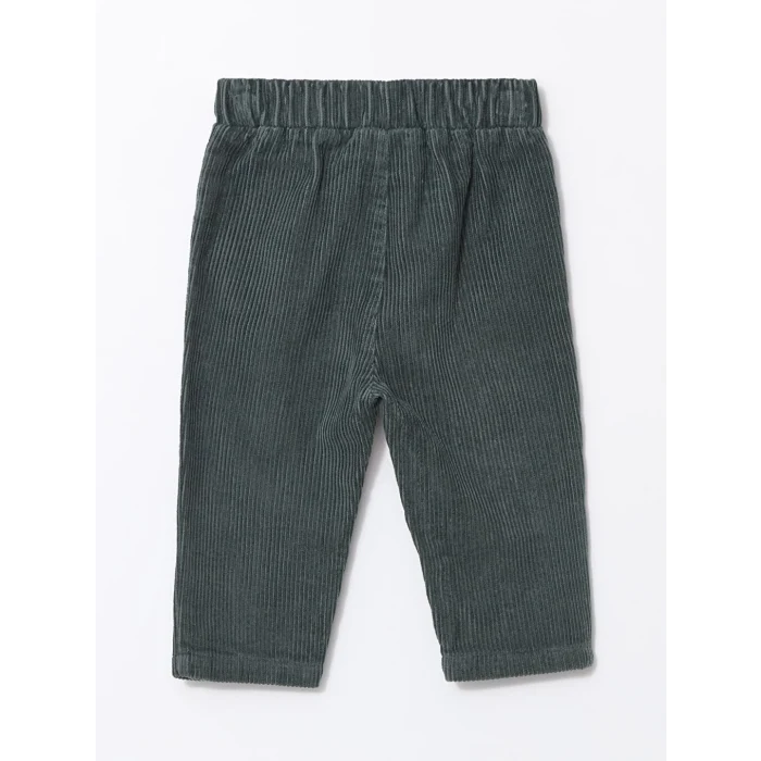 LCW baby Ekru Uzun Kollu Erkek Bebek Ekose Gömlek ve Pantolon 2li Takım