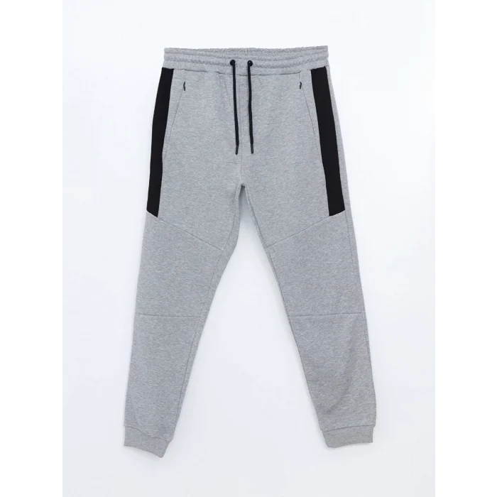 LCW Casual Gri Standart Kalıp Erkek Kalın Jogger Eşofman Altı