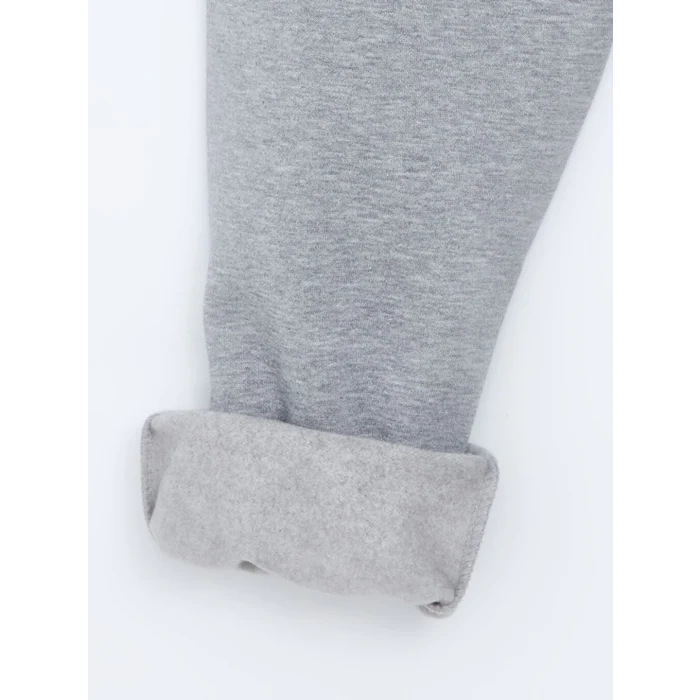 LCW Casual Gri Standart Kalıp Erkek Kalın Jogger Eşofman Altı