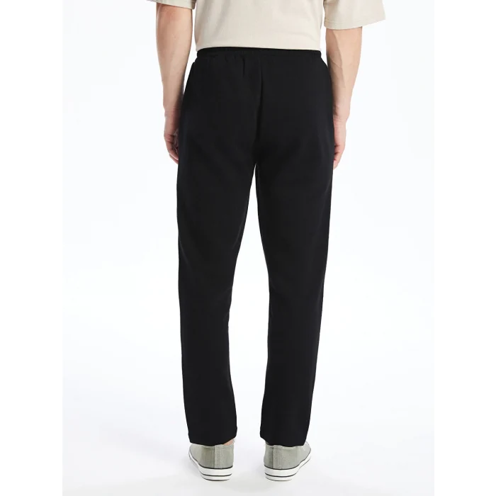 LCW Casual Siyah Slim Fit Erkek Kalın Eşofman Altı