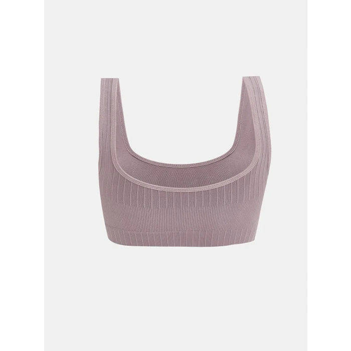 LCW DREAM Lila Balensiz Dolgusuz Düz Seamless Sporcu Sütyen