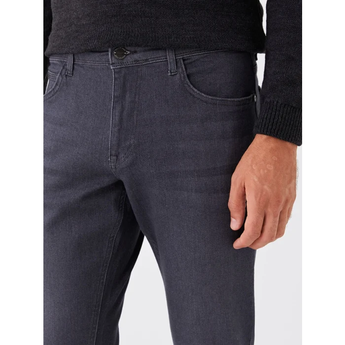 LCW Jeans Gri 750 Slim Fit Erkek Jean Pantolon