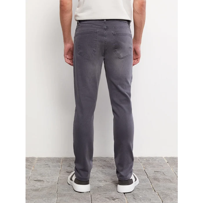 LCW Jeans Gri 750 Slim Fit Erkek Jean Pantolon