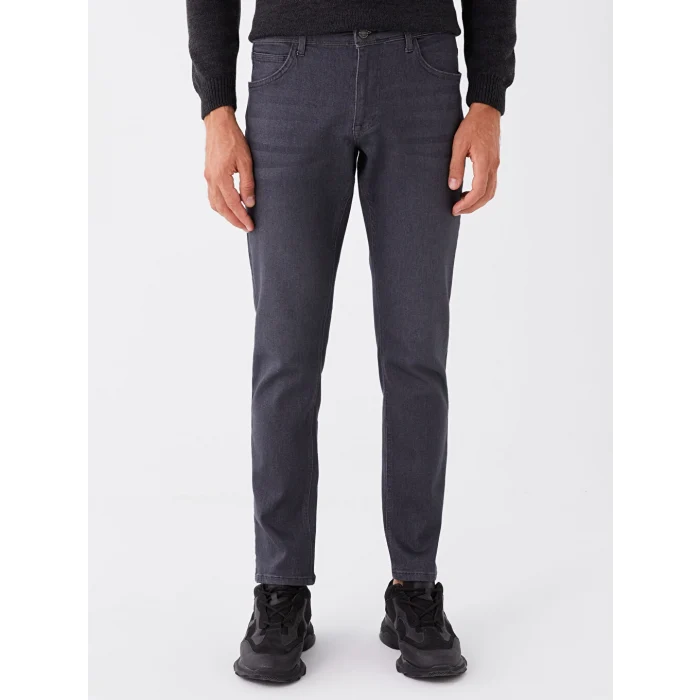 LCW Jeans Gri 750 Slim Fit Erkek Jean Pantolon