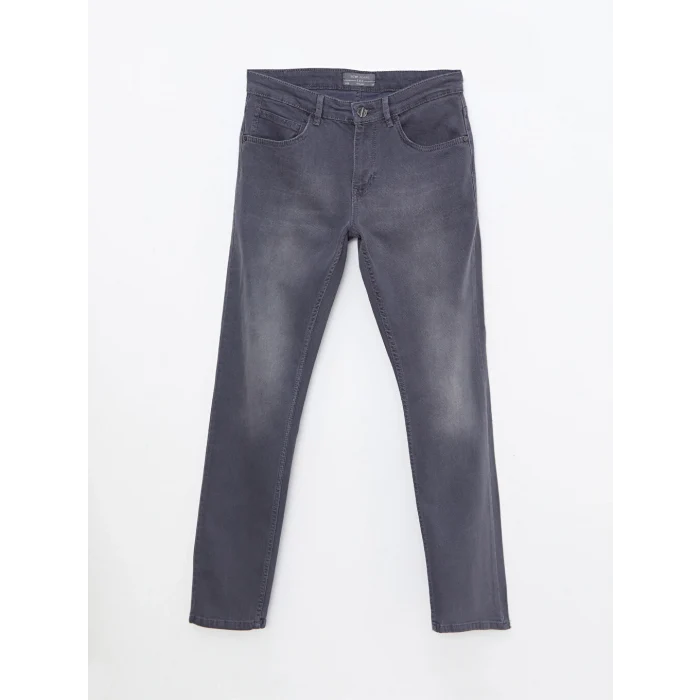 LCW Jeans Gri 750 Slim Fit Erkek Jean Pantolon
