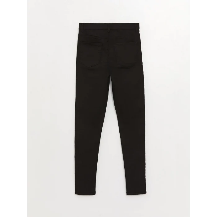 LCW Jeans Siyah Jüpiter Süper Skinny Fit Kadın Jean Pantolon