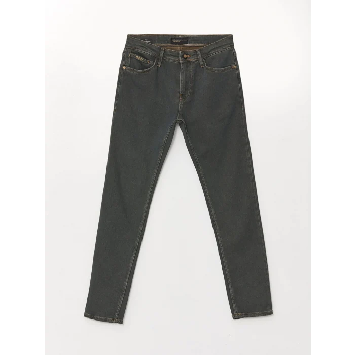 LCW Jeans Yeşil 760 Skinny Fit Erkek Jean Pantolon