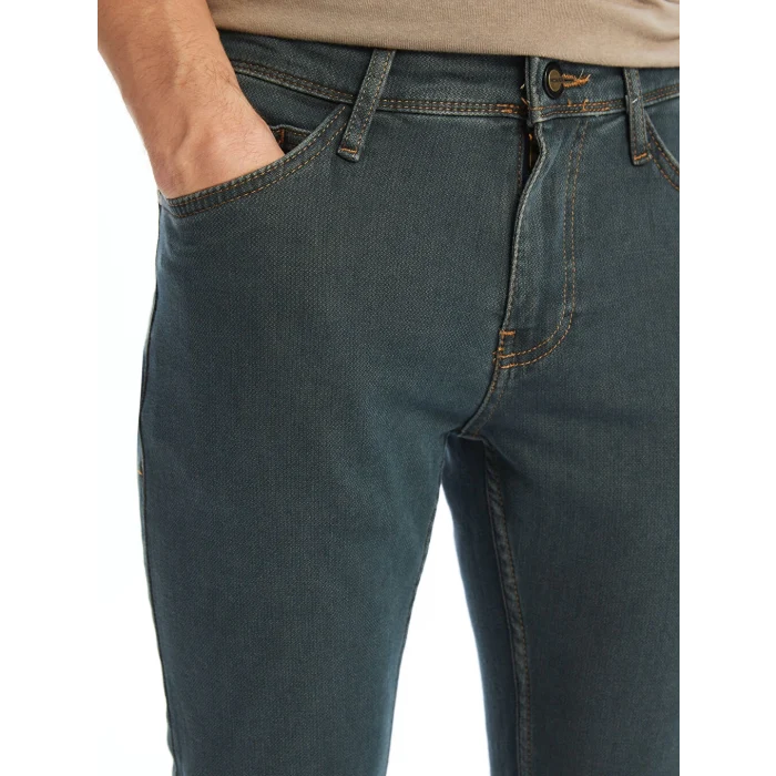 LCW Jeans Yeşil 760 Skinny Fit Erkek Jean Pantolon