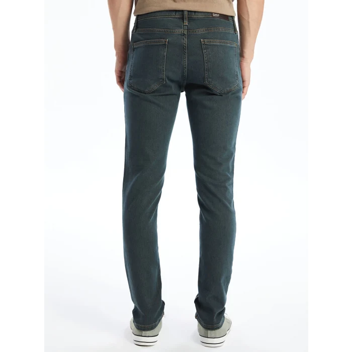 LCW Jeans Yeşil 760 Skinny Fit Erkek Jean Pantolon