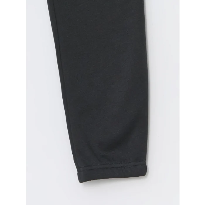 LCW Kids Antrasit Beli Lastikli Erkek Çocuk Kalın Jogger Eşofman Altı