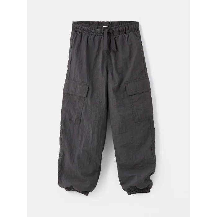 LCW Kids Bej Bisiklet Yaka Çizgili Erkek Çocuk Sweatshirt ve Pantolon 2li