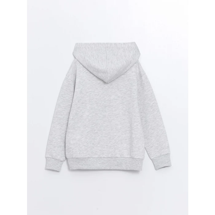 LCW Kids Bej Kapüşonlu Erkek Çocuk Eşofman Takım