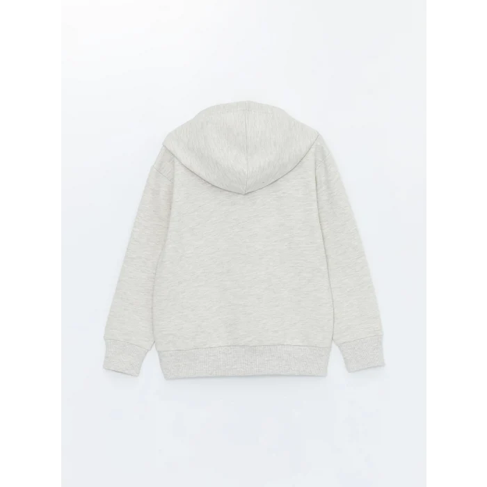 LCW Kids Bej Kapüşonlu Erkek Çocuk Eşofman Takım