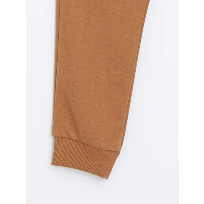 LCW Kids Beyaz Bisiklet Yaka Erkek Çocuk Sweatshirt ve Eşofman Alt 2li