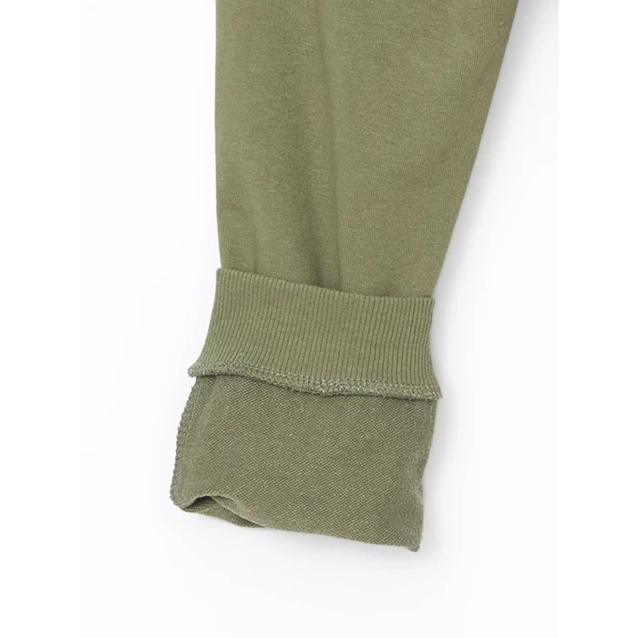 LCW Kids Beyaz Bisiklet Yaka Erkek Çocuk Sweatshirt ve Eşofman Alt 2li