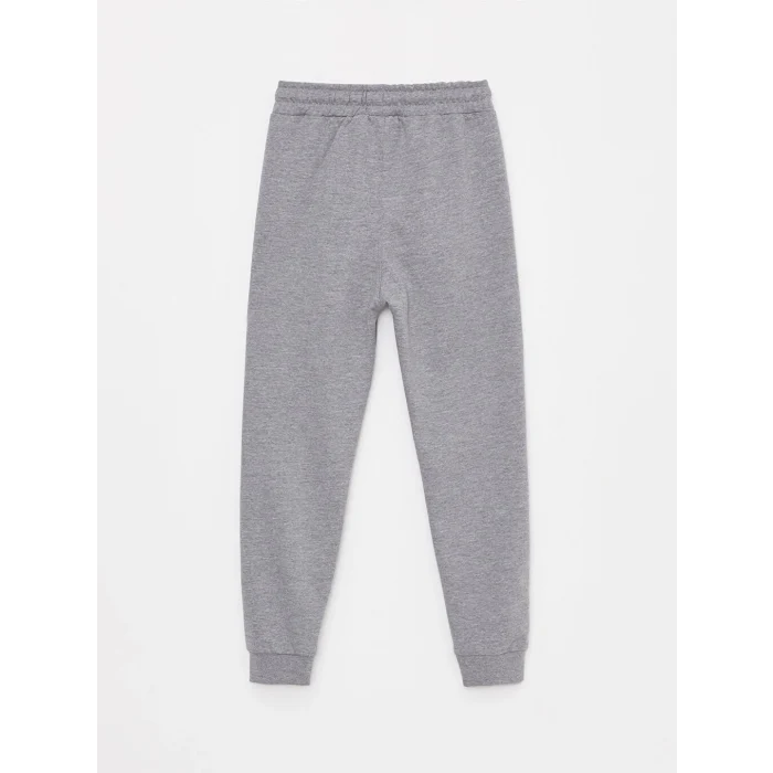 LCW Kids Gri Beli Lastikli Baskılı Erkek Çocuk Jogger Eşofman Altı