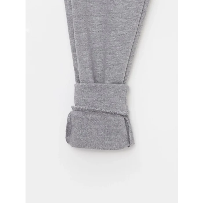 LCW Kids Gri Beli Lastikli Baskılı Erkek Çocuk Jogger Eşofman Altı