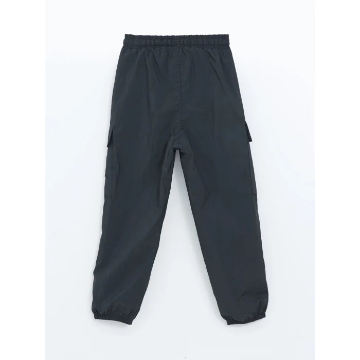 LCW Kids Gri Bisiklet Yaka Uzun Kollu Baskılı Erkek Bebek Sweatshirt ve Eşofman Alt 2li Takım