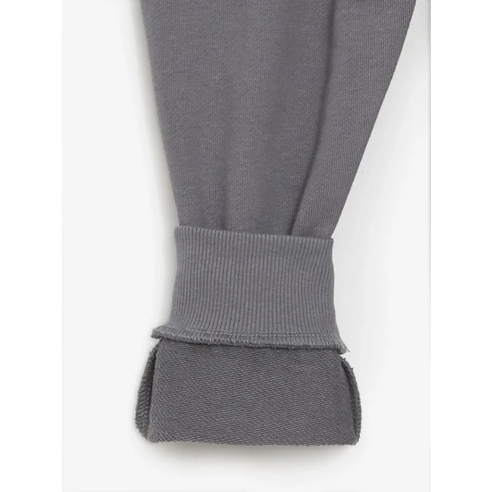 LCW Kids Gri Paw Patrol Baskılı Erkek Çocuk Sweatshirt ve Eşofman Alt 2li Takım