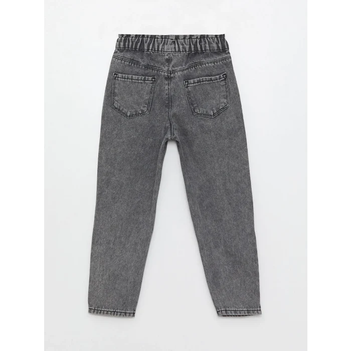 LCW Kids Karışık Paperbag Kız Çocuk Jean Pantolon