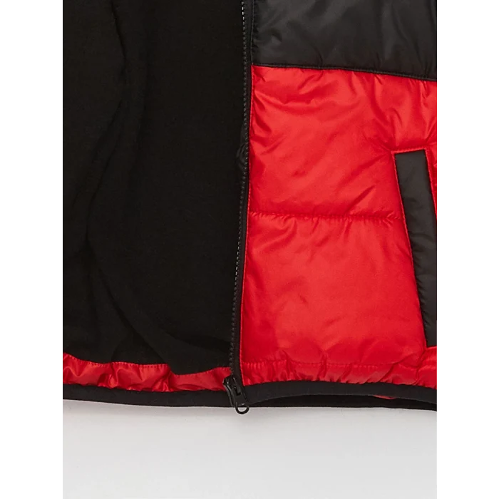 LCW Kids Kırmızı Kapüşonlu Erkek Çocuk Şişme Mont